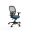 Piqueras y Crespo 2D036N0 - Gaming stoel - Hoogteverstelbaar - Grijs Groene benzine