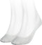Tommy Hilfiger Regular Step - Dames Invisible sneakersok - 2 paar - Wit