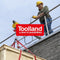 Toolland Toolland - afstandsbediening voor elektrische takel - geel - kunststof