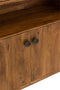 J-Line kast Lora 4 Deuren Mango - hout - bruin