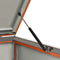 vidaXL - Containerberging - dubbel - 138x77,5x112,5 - cm - roestvrij - staal