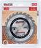 Kreator KRT020416 - Zaagblad hout 190 mm - 24T - Incl. 3 reductieringen