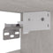 vidaXL Wandkast - 34,5x32,5x90 cm - bewerkt hout - betongrijs