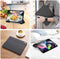 Dux Ducis - Tablethoes voor Apple iPad Air 11 (2024) / iPad Air 10.9 (2022) - Tri-fold Book Case met auto-wake functie - Zwart