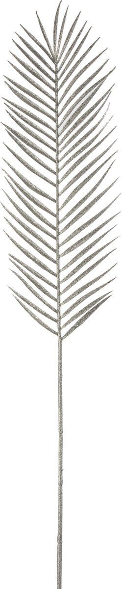 J-Line Tak Palm Glitter Plastiek Zilver