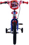Sonic Prime Kinderfiets - 16 Inch - Handrem en Zijwieltjes - Blauw Rood