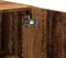 vidaXL - Wandkast - 60x31x70 - cm - bewerkt - hout - oud - houtkleurig