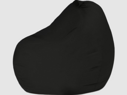 Ferndale Premium Kindertuinpoef - Waterbestendig - Zwart - 60x60x25 cm