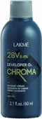 Oxiderende Haarverzorging Lakmé Chroma 60 ml 28 vol 8,5%