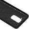 Hoesje Siliconen Geschikt voor Xiaomi Redmi Note 9 - Brushed Backcover - Zwart