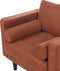 NURMO - Fauteuil - Goudbruin - Polyester