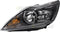 Koplamp links - voor Ford Focus MK2 2008-2010 - TYC - zwart
