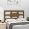 vidaXL - Hoofdbord - 105,5x4x100 - cm - massief - grenenhout - honingbruin