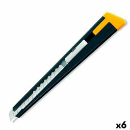 Olfa Standard - Cutter - 9 mm - Geel Zwart (6 stuks)