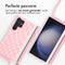 iMoshion Hoesje Geschikt voor Samsung Galaxy S23 Ultra Hoesje Met Koord - iMoshion Siliconen design hoesje met koord - Roze / Retro Pink