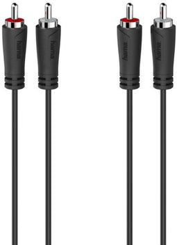 Hama 00205257 - RCA Kabel - 150 cm - Zwart