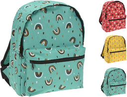 Rugzak Kinderen 30x12x35cm 3 Ass..