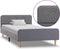 vidaXL-Bedframe-stof-lichtgrijs-100x200-cm