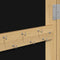 vidaXL - Sieradenkast - met - spiegel - wandgemonteerd - 37,5x10x106 - cm