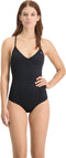 PUMA Swim Woman - V-neck Crossback Badpak - Comfort en bewegingsvrijheid - Zwart