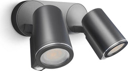 Steinel DUO LED-Spot - Wandlamp - Bewegingssensor Bluetooth - Antraciet