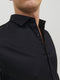 JACK&JONES JJPRPARMA SHIRT L/S NOOS - Heren Overhemd - Maat S - Denim