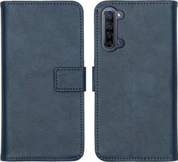 iMoshion Hoesje Geschikt voor Oppo Find X2 Lite Hoesje Met Pasjeshouder - iMoshion Luxe Bookcase - Donkerblauw