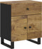 vidaXL - Nachtkastjes - 50x33x60 - cm - massief - mangohout - en - bewerkt - hout