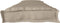 vidaXL - Ligbedkussen - Taupe - 180x40x8 - cm - Oxford - Stof