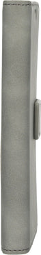 Mobiparts iPhone 15 Pro - Classic Wallet Case - Ruimte voor pasjes - Granite Grey