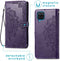 iMoshion Hoesje Geschikt voor Samsung Galaxy M22 / A22 (4G) Hoesje Met Pasjeshouder - iMoshion Mandala Bookcase - Paars