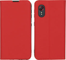 iMoshion Hoesje Geschikt voor Samsung Galaxy Xcover 5 Hoesje Met Pasjeshouder - iMoshion Slim Folio Bookcase - Rood