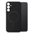 My Style Hoesje geschikt voor Samsung Galaxy S24 FE MagSafe Telefoonhoesje Flexibel TPU | My Style Protective Flex Backcover | Geschikt voor MagSafe | Geschikt voor Draadloos Opladen met Magnetische Ring | MagSafe Case - Zwart