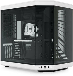 HYTE Y70 Panda - Midi Tower PC - ATX EATX ITX micro ATX - Zwart Wit