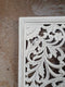 Houten raampaneel London handgemaakt white wash 60 x 120 cm