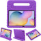 iMoshion Tablet Hoes Kinderen Geschikt voor Samsung Galaxy Tab S6 Lite (2022) / Tab S6 Lite - iMoshion Kidsproof Backcover met handvat - Paars