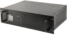Gembird Gembird - UPS rack 19'' 3.4U 1500VA 4xIEC 230V out IEC14 in RJ11 USB LCD - Zwart
