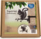 Wildbird Metal Silhouette Eekhoorn - Tuindecoratie - Zwart