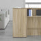 vidaXL - Opbergkast - 50x45x103,5 - cm - bewerkt - hout - sonoma - eikenkleurig
