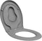 vidaXL - Familiale - Toiletzitting - met - Kinderzitting - Snelle - Release - Duroplast