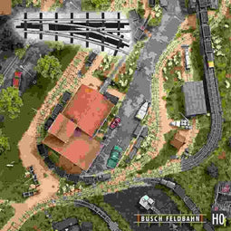 Busch - 1 Weiche Rechts H0 (Bu12342)