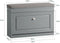 SoBuy FSR82-L-HG - Schoenbank - Gecapitonneerde zitting - Grijs
