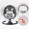 MoMi Kenani - Elektrische Babyschommel - Bluetooth - Afstandsbediening - 5 Schommelsnelheden - Donkergrijs