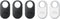Samsung Galaxy SmartTag 2 - Bluetooth Tracker - Ultra Wideband - Zwart en Wit (4 + 1 Pack)