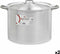 Casserolepan met deksel Ø 36 cm Zilverkleurig Aluminium (2 Stuks)
