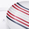 Serviesset Beverly Hills Polo Club Blauw Rood Porselein Strepen 12 Onderdelen