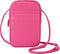 Telefoontasje Dames Crossbody - Selencia Telefoontasje Sports Luxe - Universeel Schoudertasje telefoon - Roze