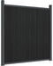 vidaXL - Schuttingpaneel - 526x186 - cm - HKC - grijs