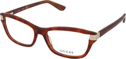 Guess GU2956 - Bril - Rechthoekig - Havana (0.00)