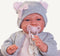 Antonio Juan Babypop Nadia Luna Gray 42cm